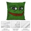 Sad P-Pepe Frog Pillow Gift Pillow Case Short Plush Sofa Decorative Gift Home Double-sided Printing Cushion