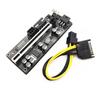 6Pcs USB 3.0 PCIE Riser Card X16 Extender Adapter 010S Plus SATA 15pin to 6pin