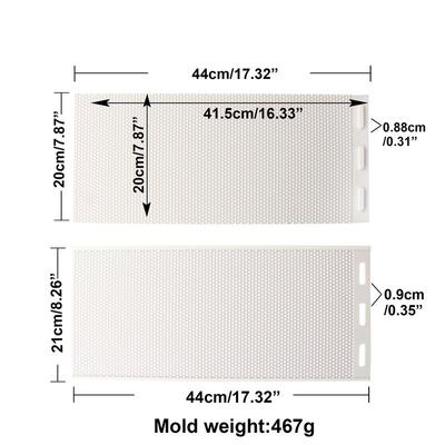 2 шт. Лист воска пресс-форма DIY Сотовая форма Гибкий воск для машины Листы основы Пресс Тиснение Воск Основа для гнезда Изготовление