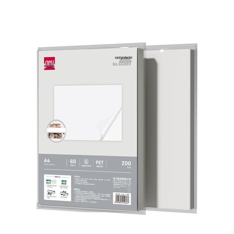 Deli A4 Laminating Machines and Lamination Films CN plug (adapter included)