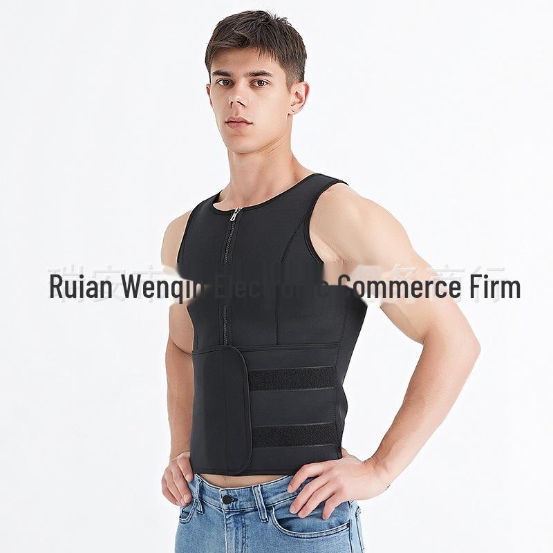 Men's Neoprene Sweat-Enhancing Fitness Shapewear Tights