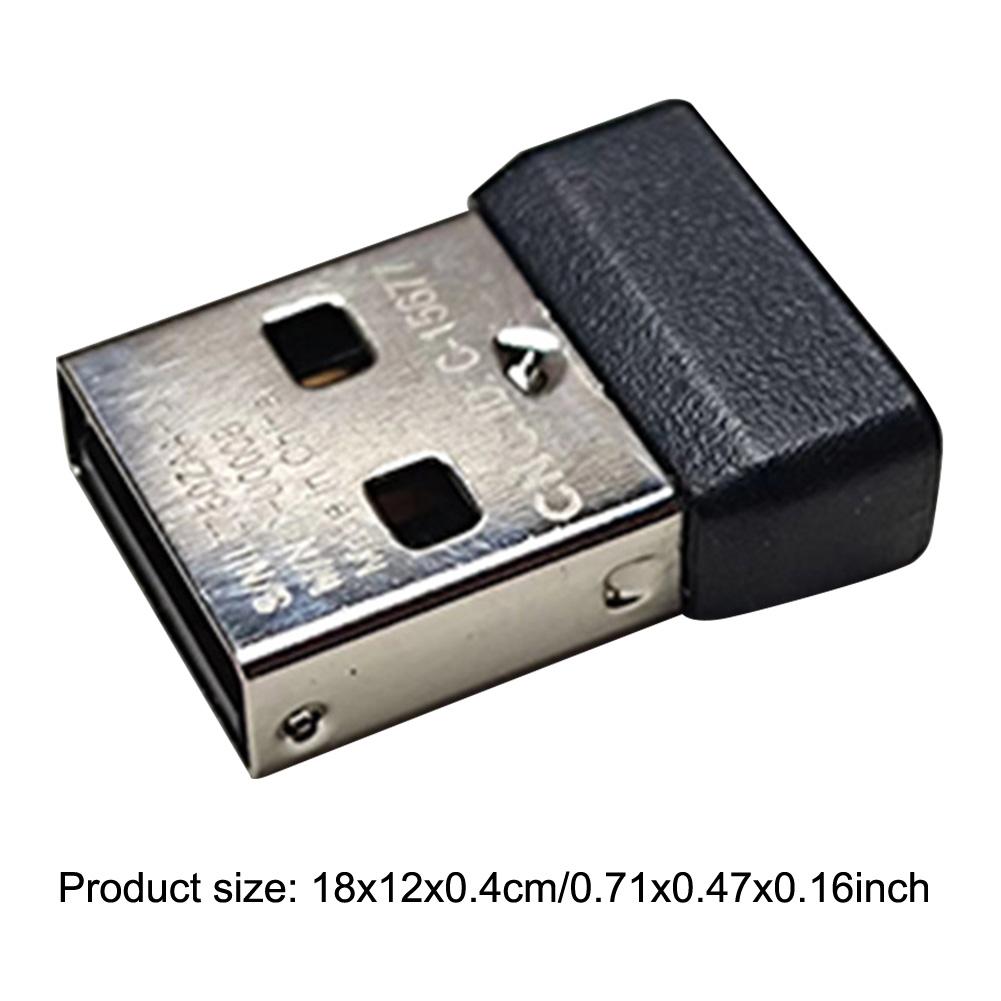 USB Wireless Dongle Receiver USB Mouse Receiver Adapter USB Receiver Dongle Plug for Logitech G305/G304 Wireless Gaming Mouse