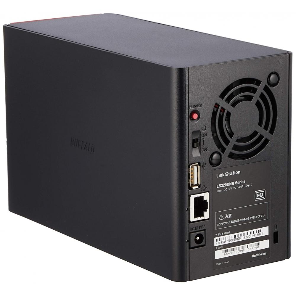 Buffalo Link Station для SOHO RAID Функция Высоконадежный HDD WD Red Network HDD (NAS) Гарантия 3 года 6 ТБ LS220DN0602B