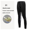 Men's Quick-Dry Compression Pants for Cycling, Running, Football, Basketball, and Fitness Training.