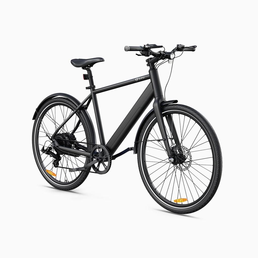 DYU Stroll 1 36V 250W City Electric Bike - 67km Pedal Assist, Ultralight 18.5kg, Hydraulic Disc Brakes, Stylish City Commuter Design