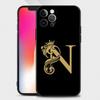 Gold Royal Letter Phone Case For iPhone Samsung Galaxy Redmi Xiaomi Oppo OnePlus Note S A 7 8 9 10 11 12 13 14 20 21 22 23 53 54 Pro Max Plus Ultra