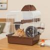 Feeding Bottle Hamster Habitat Cage Ventilation Hamster Nest Hamster Double-storey Villa  Pet Shop