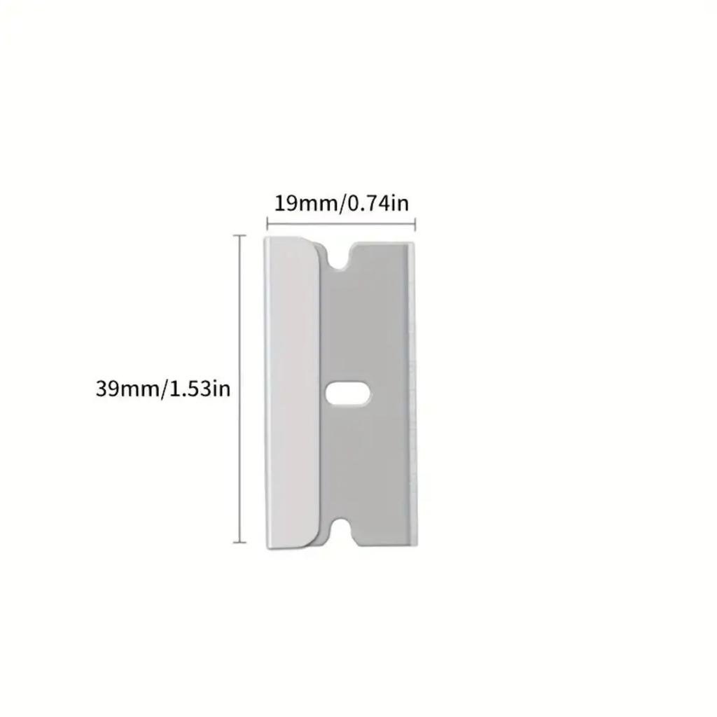 Durable Metal Scraper Set - Versatile Tool Easy Window and Glass Cleaning, Removes Stickers, Paint, Labels