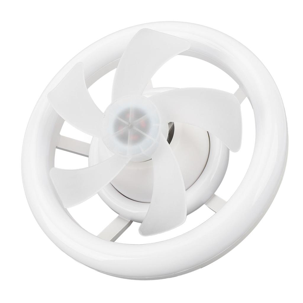 LED Ceiling Fan Light Adjustable Brightness 3 Color Dimmable Multifunctional Smart Electric Fan