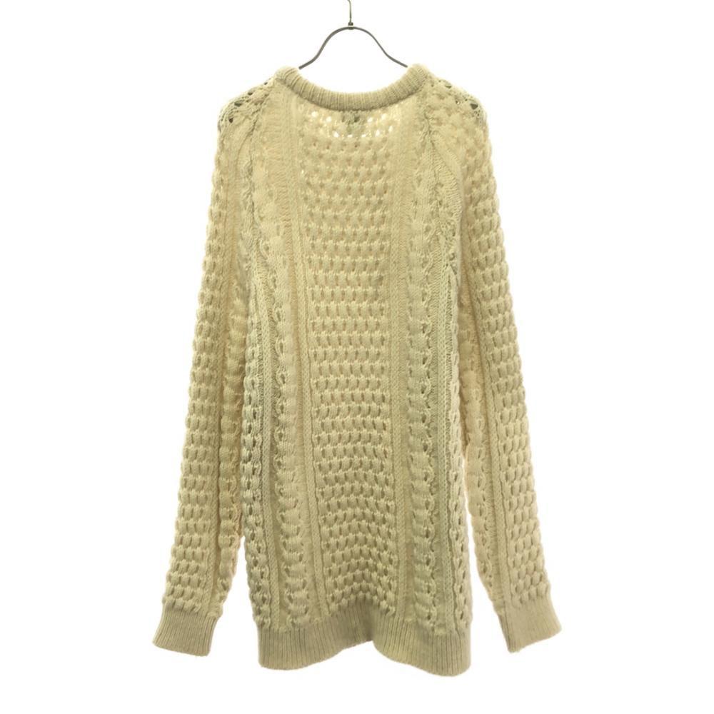 Джон Моллой 90-е Старый Вязаный цельный бежевый Туника Женский Б/У