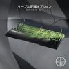 Игровая клавиатура Razer Ornata V2 JP с японской раскладкой, механическими мембранными переключателями, подставкой для запястья, Chroma RGB, гарантия авторизованного дистрибьютора [Японский продукт]