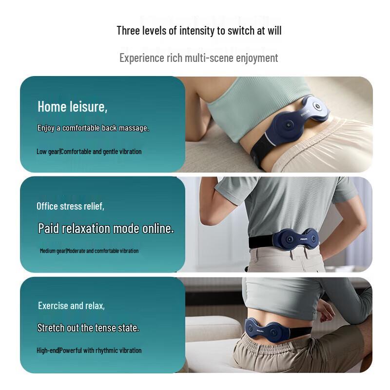 Philips Wireless Heat & Lumbar Waist Massager