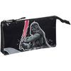 Школьный пенал - Safta - Star Wars The Fighter - Прочный полиэстер - Тройная молния - Унисекс