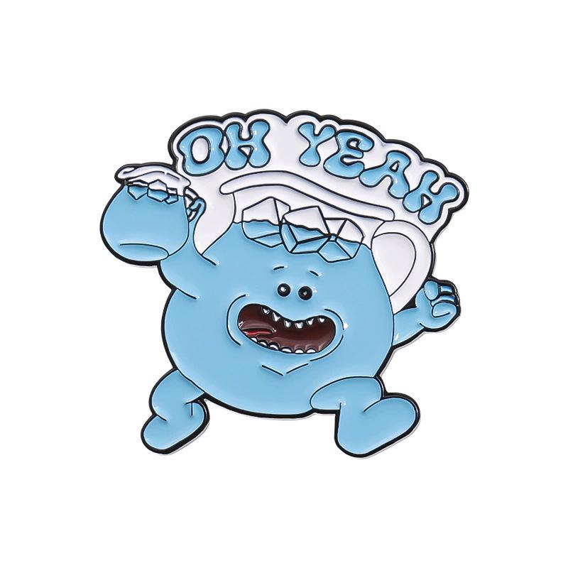 Универсальный мультяшный значок «Любовь к зубам»: Причудливые, Креативные и Изысканные Мелкие Аксессуары для Одежды и Сумок.