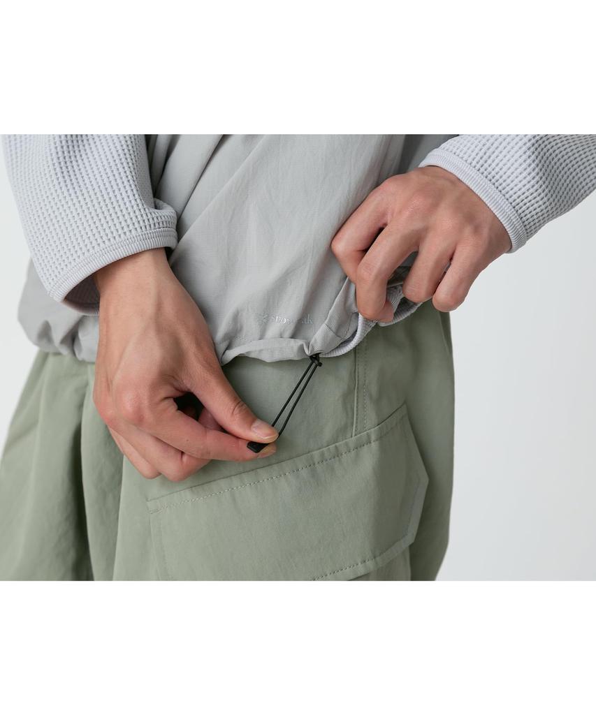 Snow Peak Дышащая Быстросохнущая Серая XXL Унисекс для Мужчин и Женщин Футболка Футболка