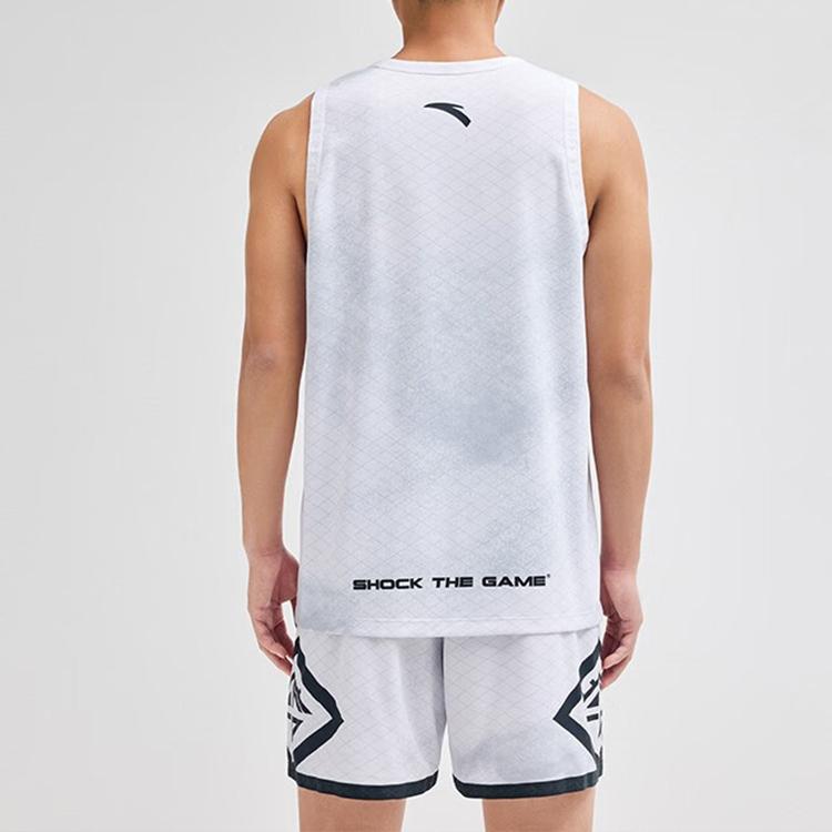 Anta Basketball Collection Basketball Suit Men's Pure White 152331201-1