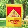 Kids Tent Lemonade Stand Puppet Show Theater Pretend Play House Play Tent Stage Set for Children