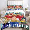 One Piece Bedding 3 Piece Set HD Print Duvet Cover Pillowcases for Teens Adult Bedroom Decoration Christmas Gift C375