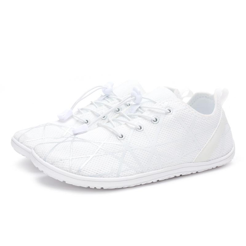 New Curved Rattan Plaid Adhesive Rubber Mesh Fabric Men's Sports Shoes Comfortable and Breathable Casual Shoes