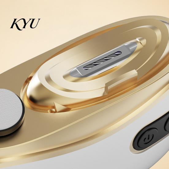 Electric Nail Trimmer 2-In-1 Clipper, Rechargeable Automatic Polisher, Fingernail Toenail Cutter Portable for Adults Seniors Kids Easy Care Tool