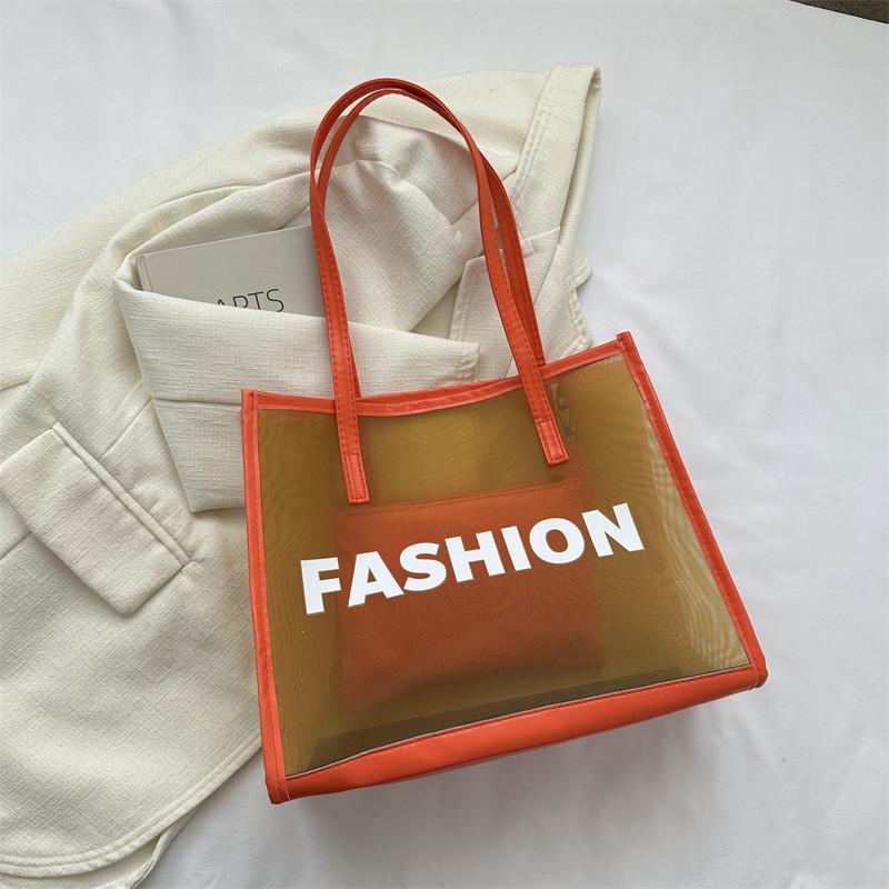 Стильная черно-белая модная сумка-тоут для поездок на работу и учебу со вместительным дизайном