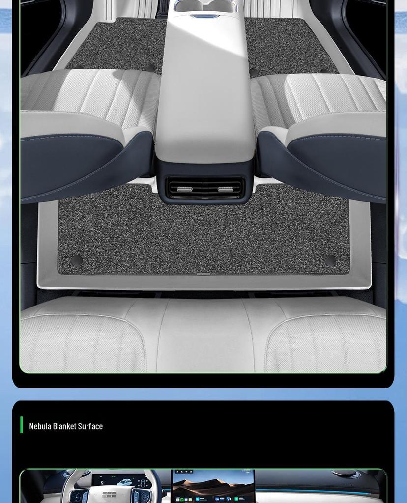 Автомобильные коврики и защита багажника Galaxy Starship 7EMi из TPE от Lubbin