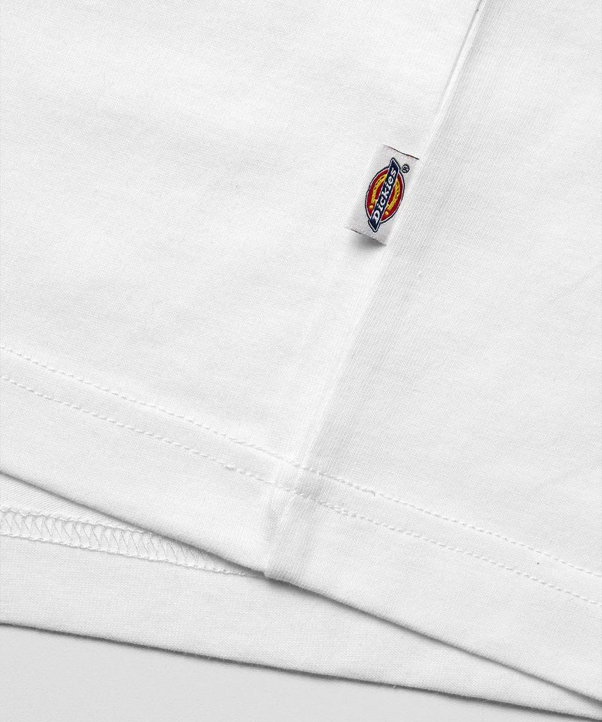 DICKIES [2Pack] Basic Font Logo T-Shirt White/White