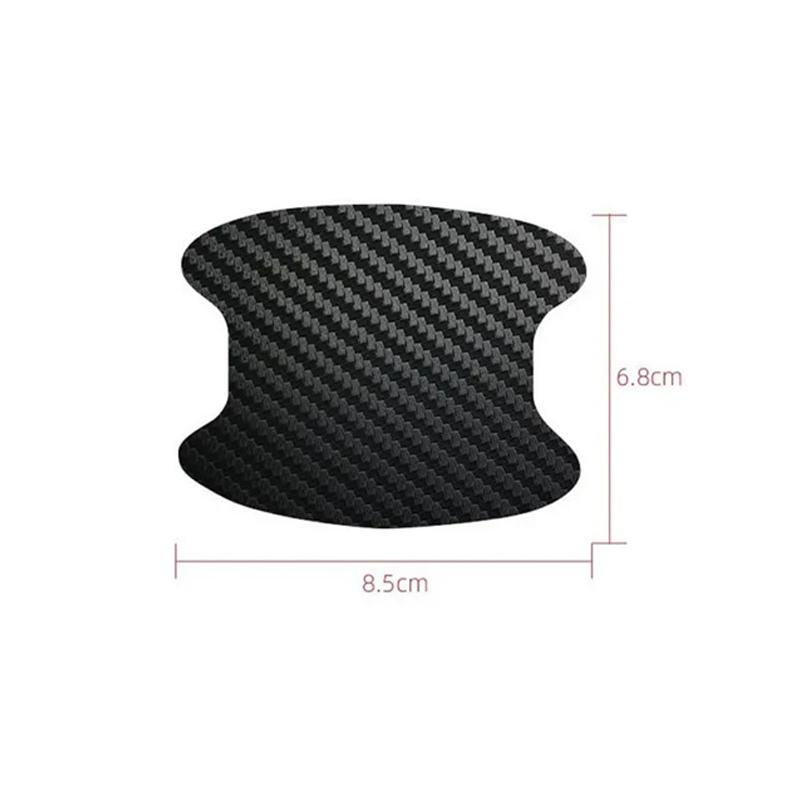 Универсальная автомобильная наклейка на ручку из углеродного волокна для BMW E46 E60 E87 E90 F10 F30 Golf 4 5 6 7 Fiat 500 Peugeot 206 207 208 Passat