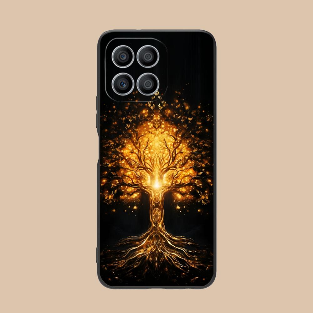 Чехол для мобильного телефона 'Древо Жизни Мира' для Honor 90 80 70 60 50 30 20 10 9 8 7 Pro S SE Lite 5G Цветной Печатный Чехол Cover Роскошный