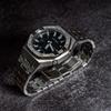 Compatible Full Metal Kit Full Metal Kit Silver [GEARS CLUB] G-SHOCK GA-2100