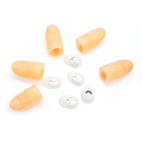 2шт супер яркий светодиодный реквизит для фокусов свет большие пальцы светящиеся лампы