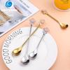 HANYANG  Stainless Steel Cutlery Home Hotel Use Cute Spoon Fork Western Cutlery