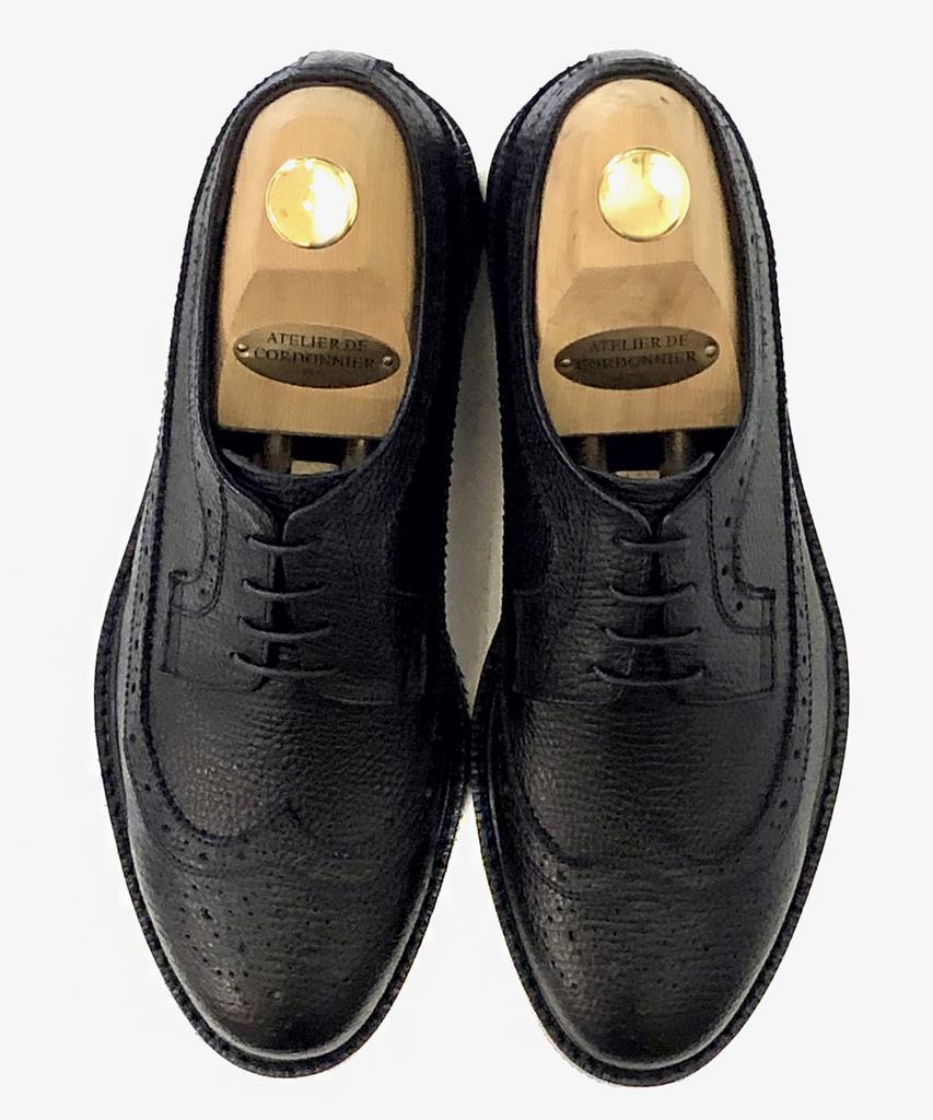 Joenshoe Harmonic Full Wingtip Oxford Black