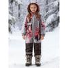 Lassie Original Импортный Теплый и Ветрозащитный Детский Цельный Лыжный Костюм с Уплотнением для Девочек, Профессиональная Одежда для Снежных Игр
