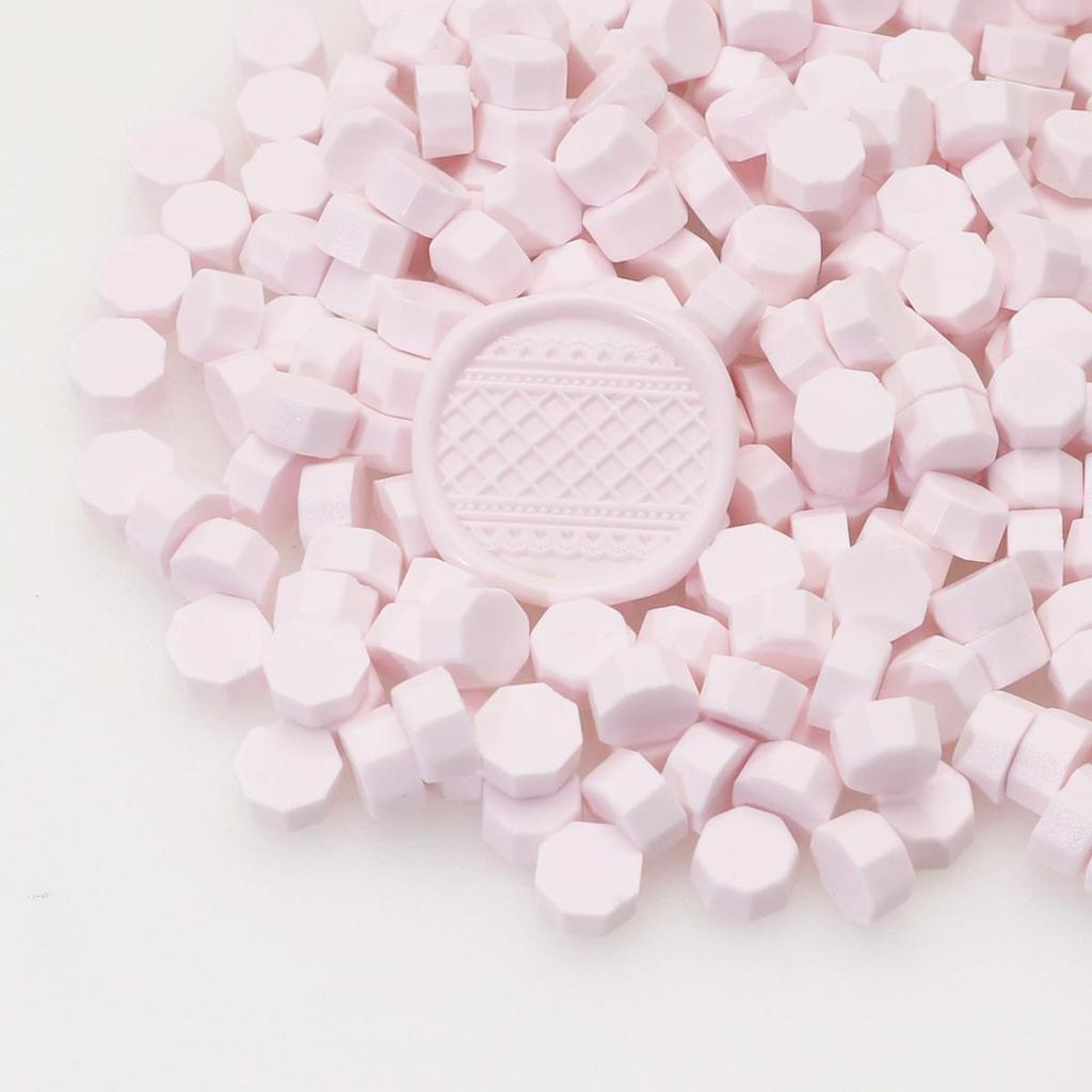 Octagonal Sealing Wax Beads for Envelopes & Wedding Invitations - Stick Bottle & Tools Included