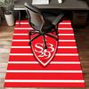 Strength Brestois Emblem Rug for Living Room, Game Rooms, Office, Bedroom, Office Floor Mat Playful Design, fan gifts Christmas decor