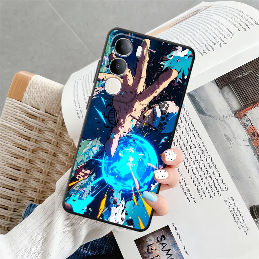 Чехол для телефона One Piece Зоро для Vivo Y71 Y91 Y51S Y78 Y53S V25 V30 Y50 Y95 Y75 Y81 Y52S Y93 V21E V23 V29 V27