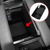 Car Armrest Storage Box Tray for Toyota Sienna 2021 2022 2023 2024 LHD Center Console Organizer Container Stowing Accessories