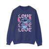 Lilo & Stitch Mens Valentine Love Sweatshirt