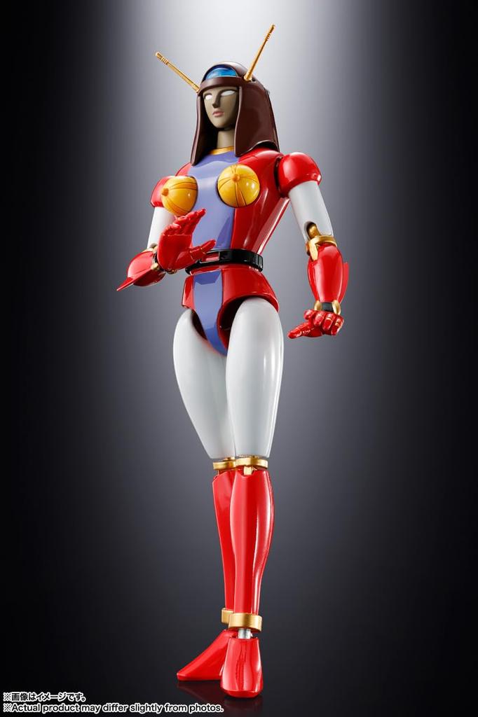 TAMASHII NATIONS Soul of Chogokin Great Mazinger GX-114 Marquis Janus & GX-12R Venus A, Approx. 170mm & 160mm, PVC, ABS, PC & Diecast Painte