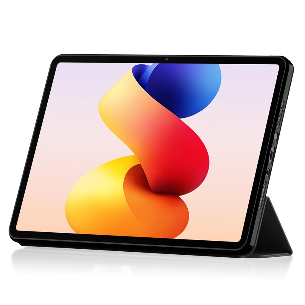 For Xiaomi Redmi Pad 2 Pro Case PU Leather TPU Back Trifold Stand Tablet Cover