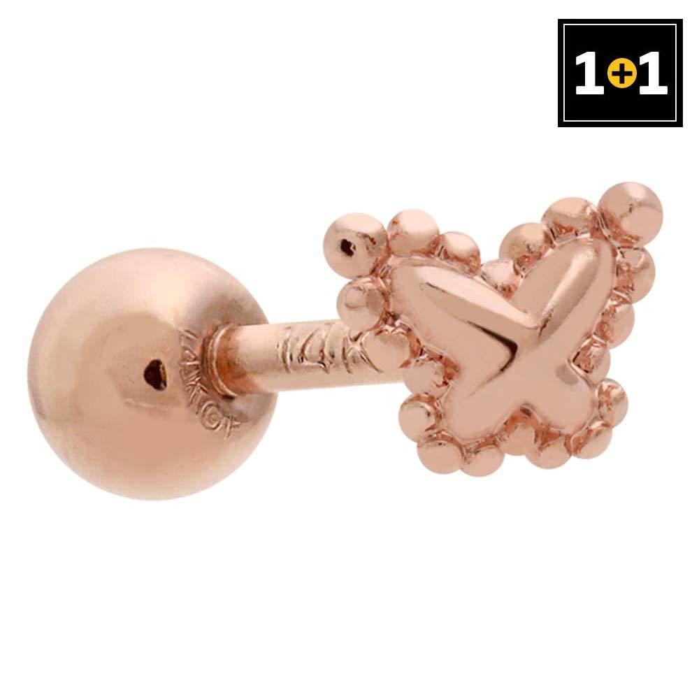 [1+1] 14K Gold Filled Pin Simple Piercing (Single Side Sold)