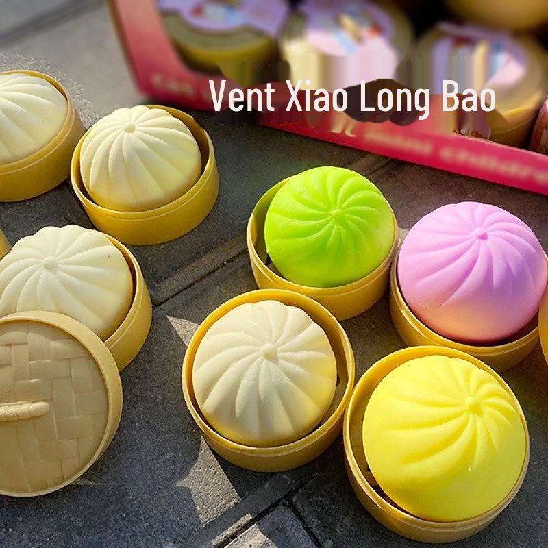 Douyin Трендовая игрушка для снятия стресса в виде жареной свиной булочки