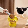 Инструмент для кормления питомцев Многофункциональный Прозрачный Эргономичная ручка Мерный стакан для корма для питомцев С зажимом для герметизации