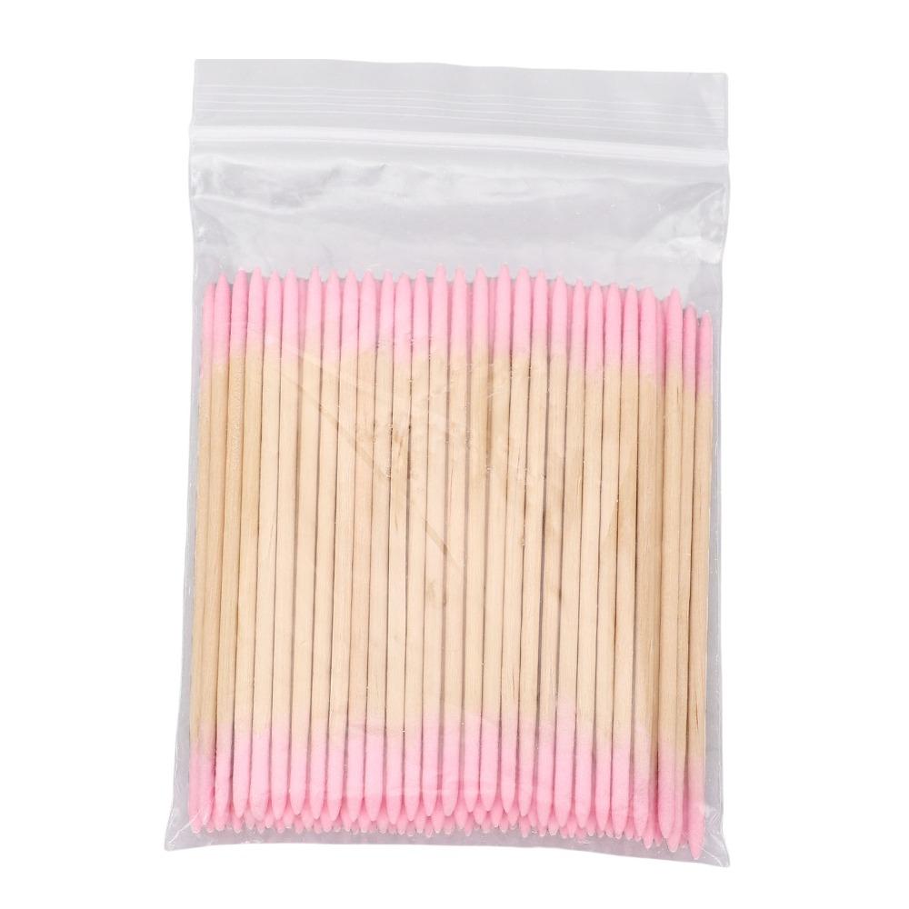 10 Bags Wooden Stick Body Double Pointed Cotton Swabs Electronic Equipment Gap Dust Removal
