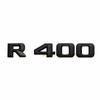 2017 Flat Font Glossy Black Letters For R320 R400 Top ABS Emblem for R Class Car Trunk Nameplate Sticker
