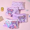 4 шт. нижнее белье для девочек с рисунком из хлопка, трусы-боксеры, детские трусы-шорты 2-12 лет
