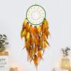 Bedroom Hanging Ornaments Dream Catcher Hand-woven Feather Wind Chime Wall Decor Creative Birthday Festival Gift Home Decoration