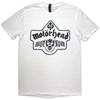 Футболка Motorhead '50 Years Ace Wings Emblem' Белая - НОВАЯ