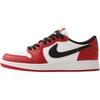 Air 1 Retro Low OG GS Chicago 2025 Детские кроссовки Красный Varsity-Red Черный HQ6999-600